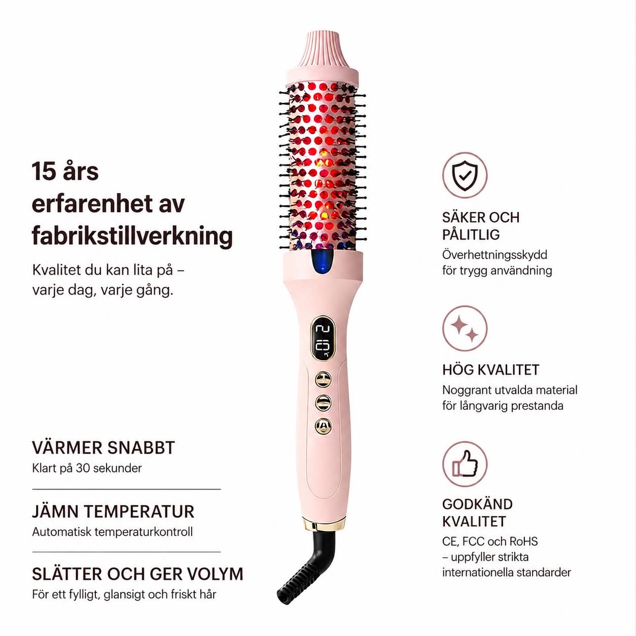 AuraWave™ 3- in-1 Thermal Brush