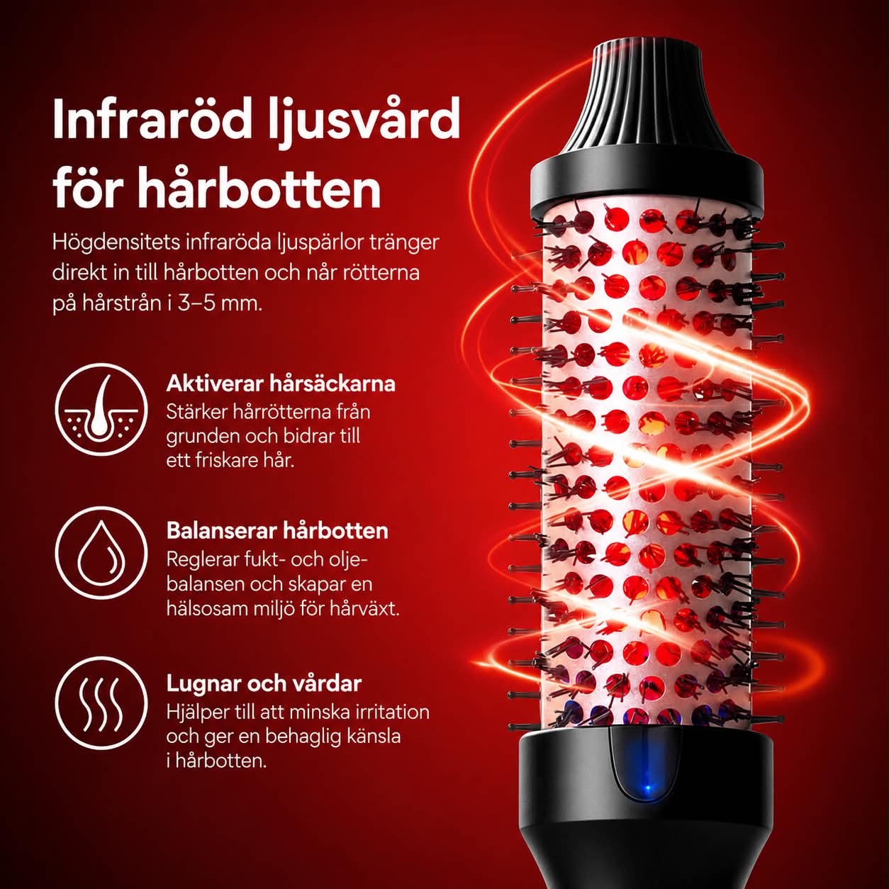 AuraWave™ 3- in-1 Thermal Brush